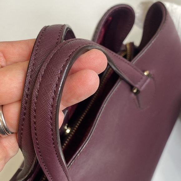 Kate Spade Deep Red Satchel - Picture 8 of 15